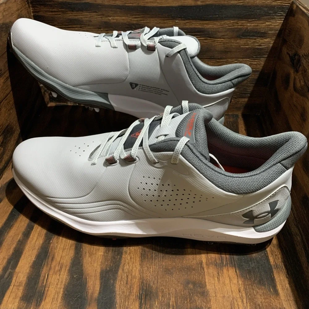 Under Armour‎ Men's UA Drive Pro Spiked Golf Size 12 Grey |3026918-102|